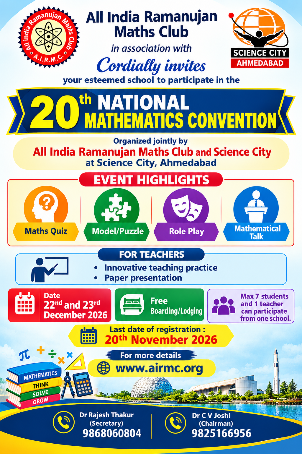 20 th National Math Convention 